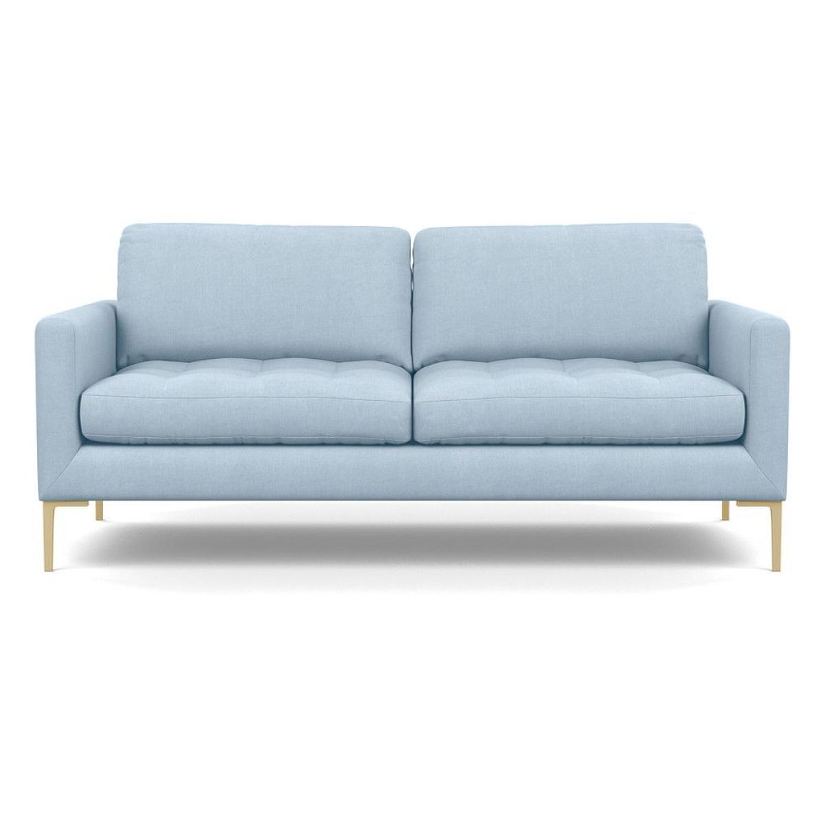 Heal's Eton Right Hand Facing Corner Sofa Broad Weave Putty Brass Feet - Heal's UK Furniture – image 61