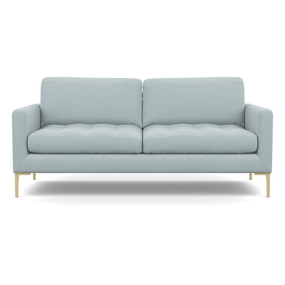 Heal's Eton Right Hand Facing Corner Sofa Broad Weave Putty Brass Feet - Heal's UK Furniture – image 75
