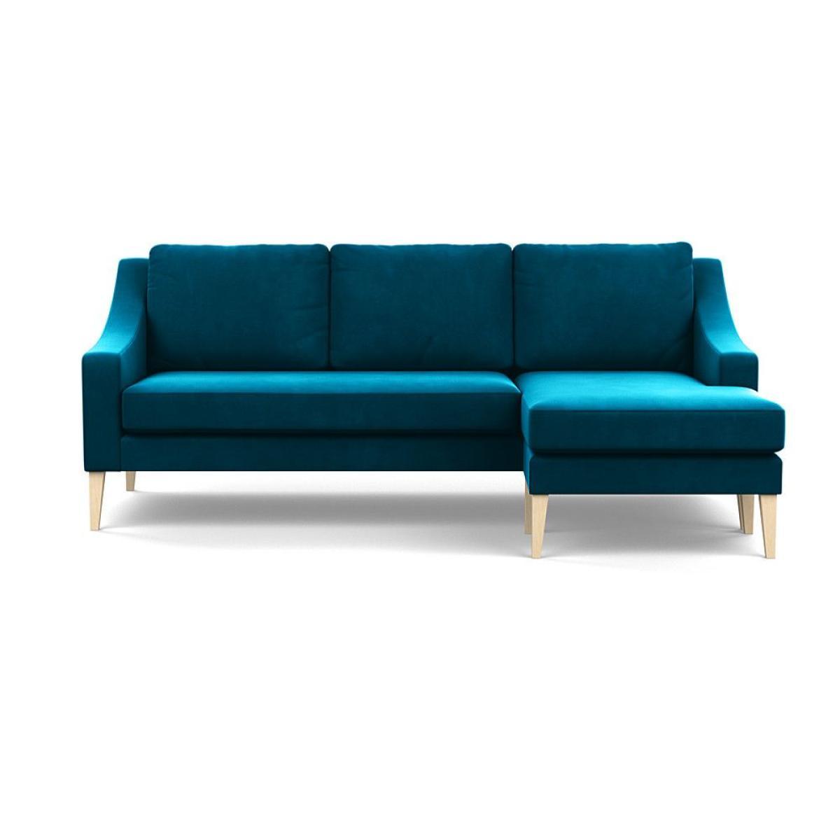 Heal's Eton Right Hand Facing Corner Sofa Broad Weave Putty Brass Feet - Heal's UK Furniture – image 99