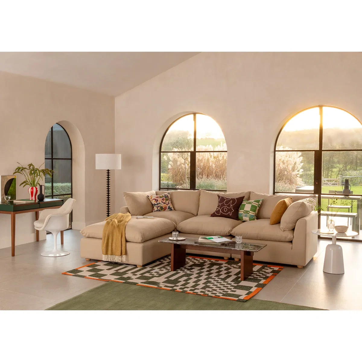 Heal's Astrid Left Hand Corner Chaise Sofa – image 2