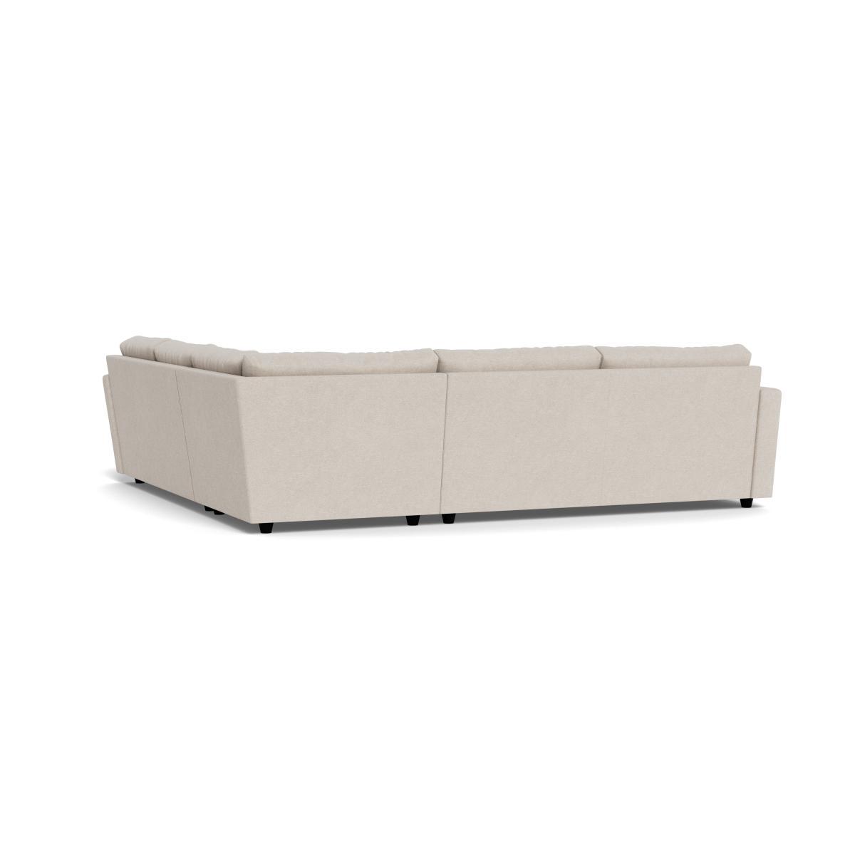 Heal's Nimbus II Large Corner Sofa Texture Limestone - Heal's UK Furniture – image 4