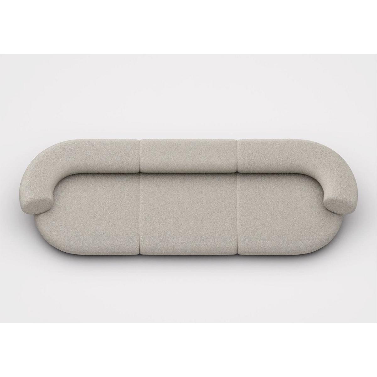 Tom Dixon Fat 3 seater Sofa in Hallingdal fabric bright – image 2