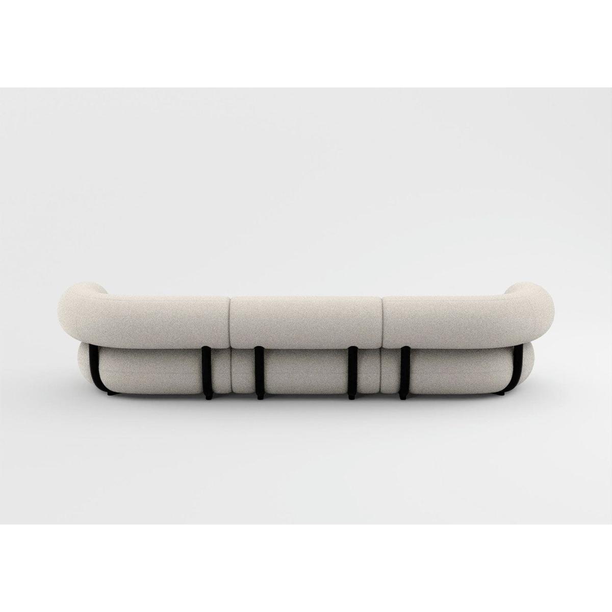 Tom Dixon Fat 3 seater Sofa in Hallingdal fabric bright – image 6