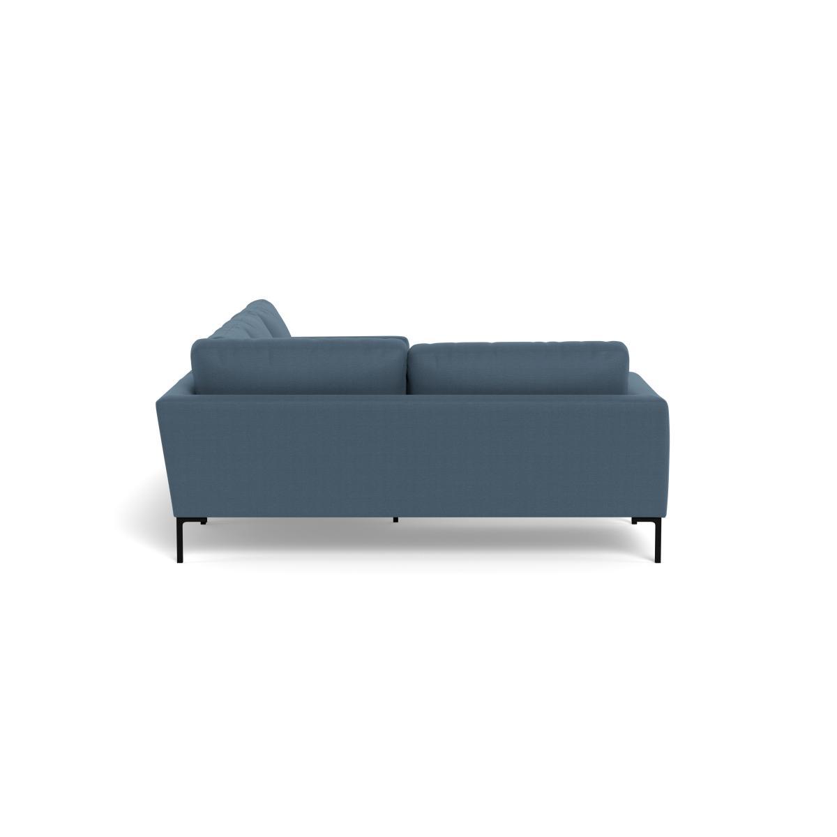 Heal's Eton Left Hand Facing Corner Sofa Capelo LinenCotton Mineral Black Feet - Heal's UK Furniture – image 3