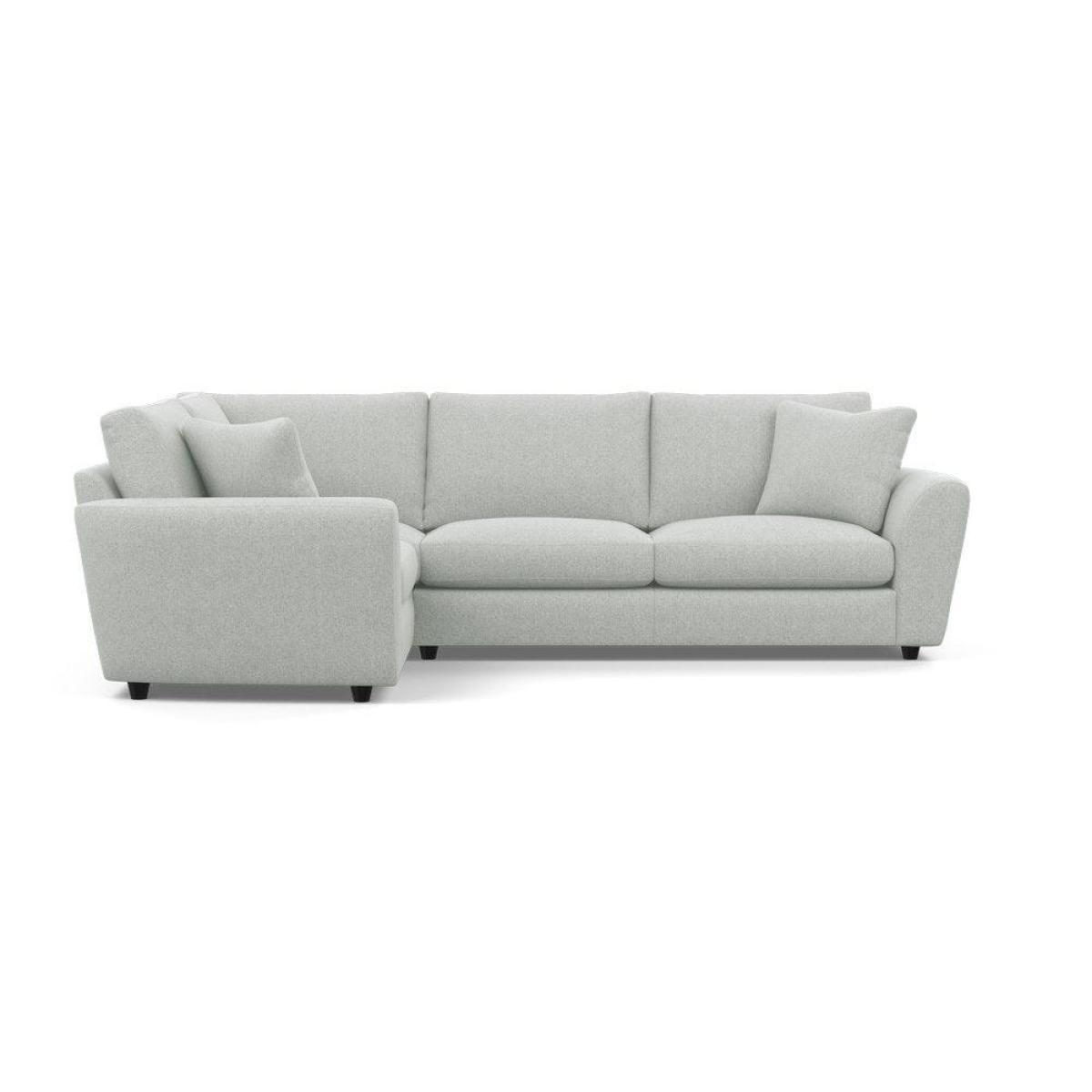 Heal's Snooze Left Hand Facing Corner Sofa Velvet Mink Black Feet - Heal's UK Furniture – image 11