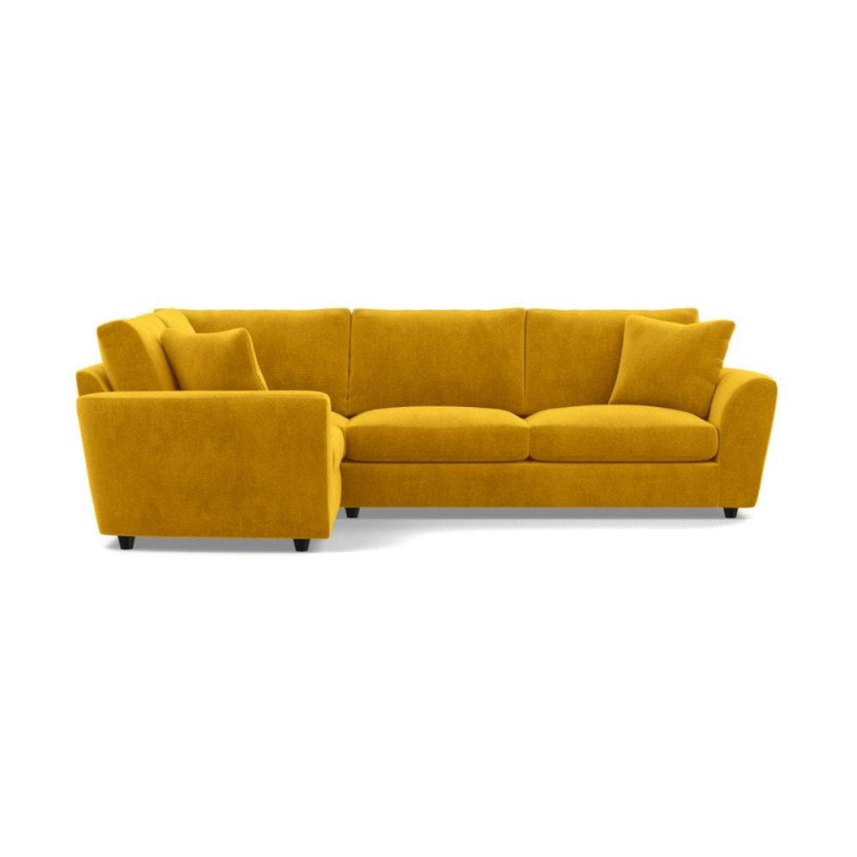 Heal's Snooze Left Hand Facing Corner Sofa Velvet Mink Black Feet - Heal's UK Furniture – image 14