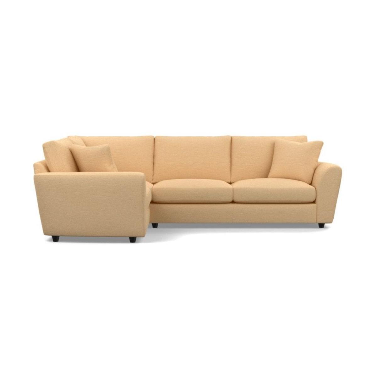 Heal's Snooze Left Hand Facing Corner Sofa Velvet Mink Black Feet - Heal's UK Furniture – image 3