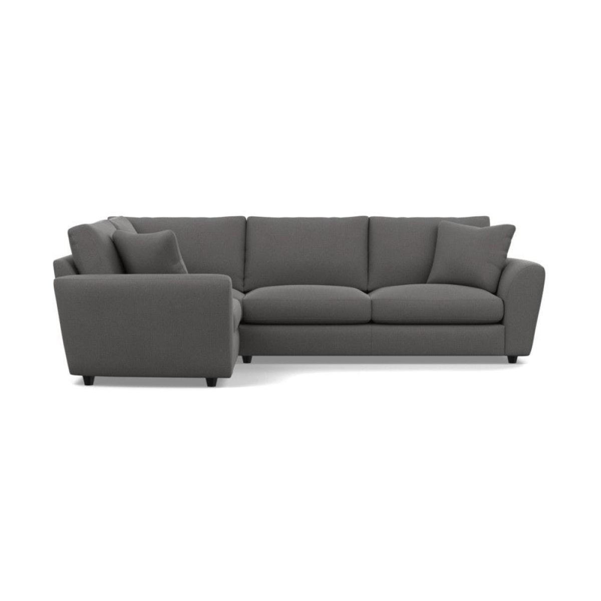 Heal's Snooze Left Hand Facing Corner Sofa Velvet Mink Black Feet - Heal's UK Furniture – image 22