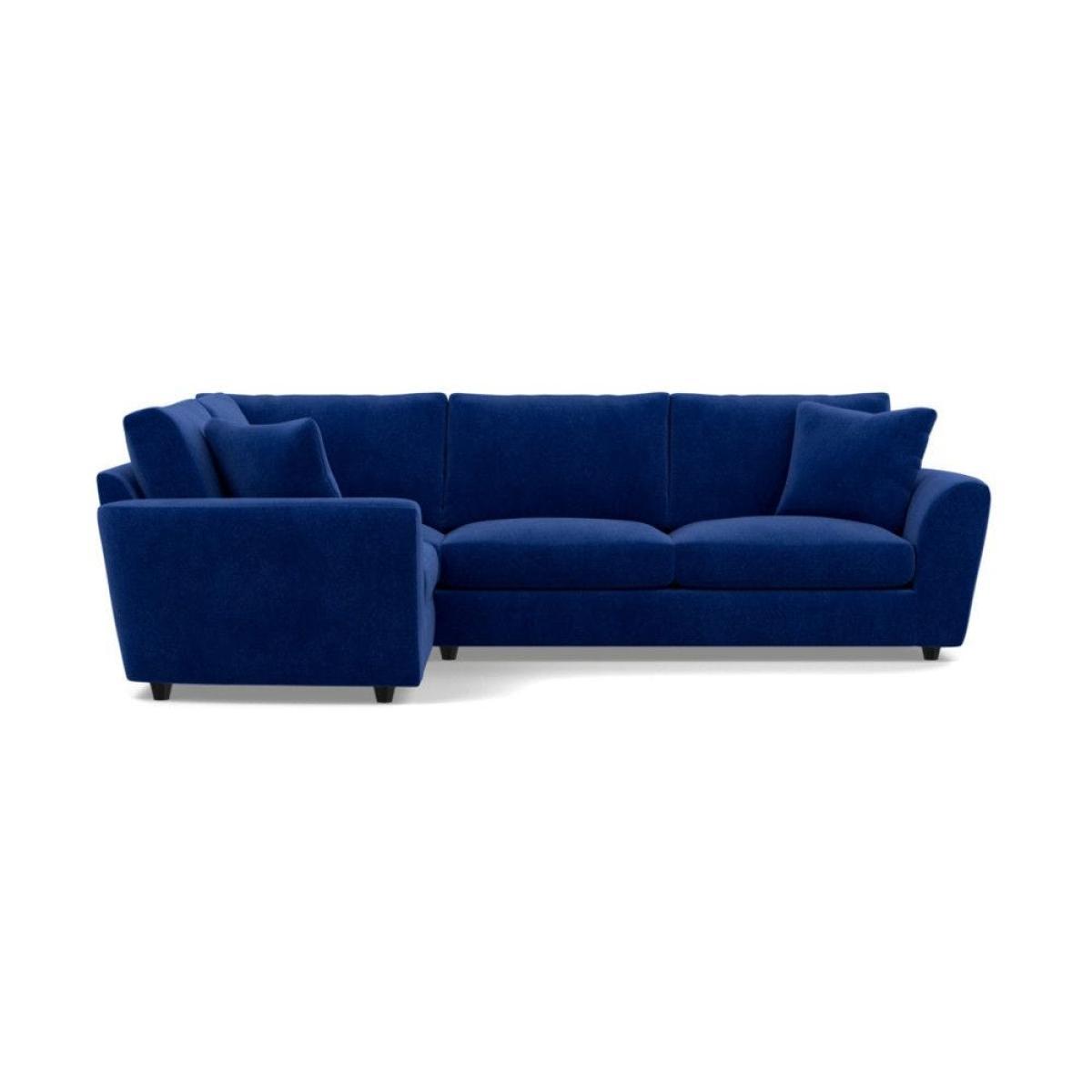 Heal's Snooze Left Hand Facing Corner Sofa Velvet Mink Black Feet - Heal's UK Furniture – image 28