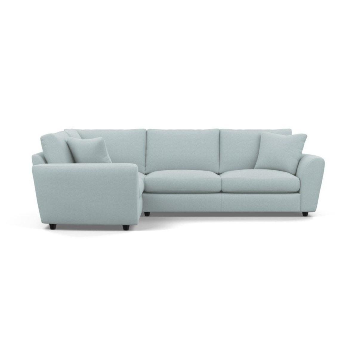Heal's Snooze Left Hand Facing Corner Sofa Velvet Mink Black Feet - Heal's UK Furniture – image 34