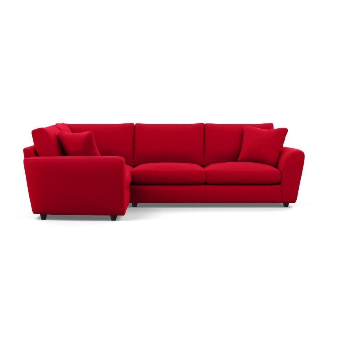 Heal's Snooze Left Hand Facing Corner Sofa Velvet Mink Black Feet - Heal's UK Furniture – image 36