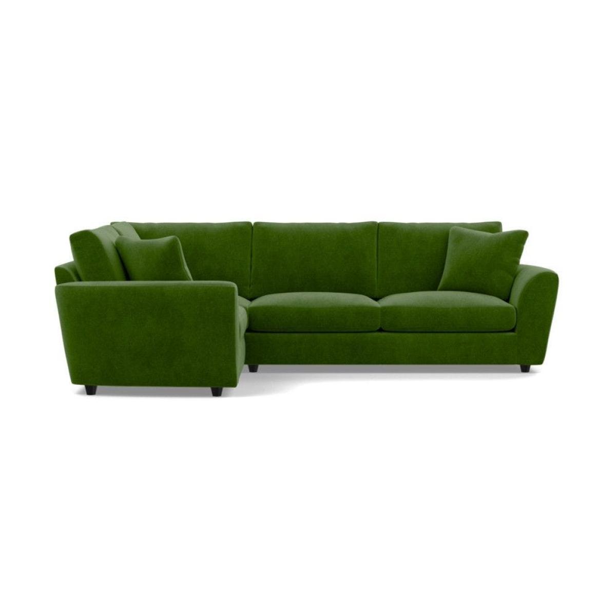 Heal's Snooze Left Hand Facing Corner Sofa Velvet Mink Black Feet - Heal's UK Furniture – image 41