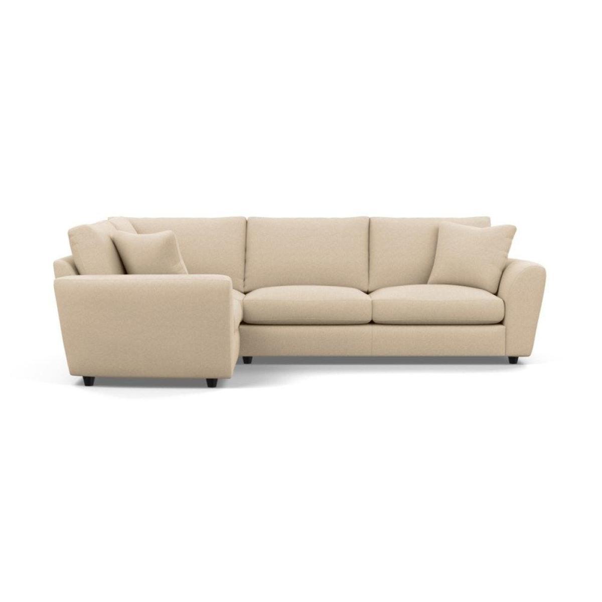 Heal's Snooze Left Hand Facing Corner Sofa Velvet Mink Black Feet - Heal's UK Furniture – image 42