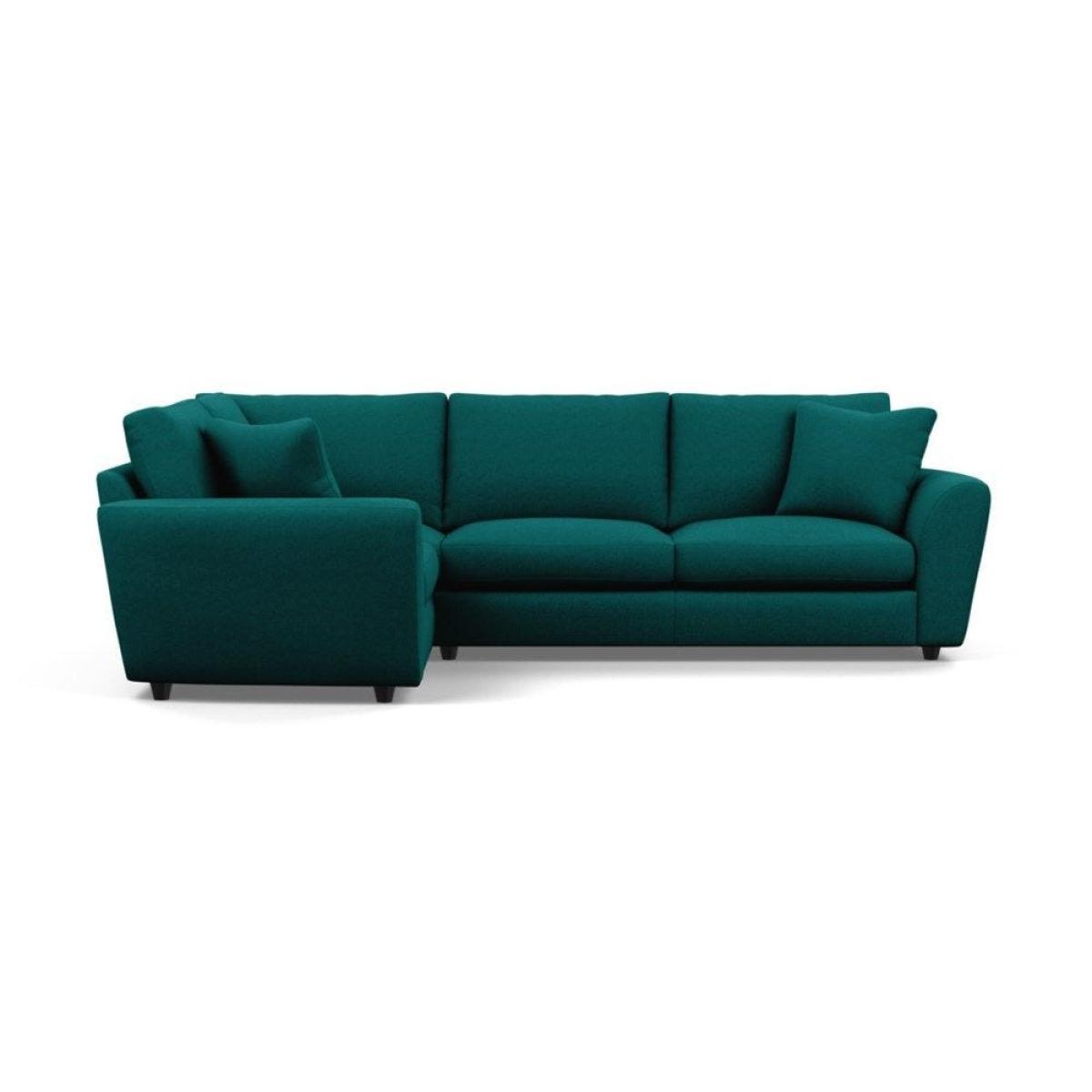 Heal's Snooze Left Hand Facing Corner Sofa Velvet Mink Black Feet - Heal's UK Furniture – image 44