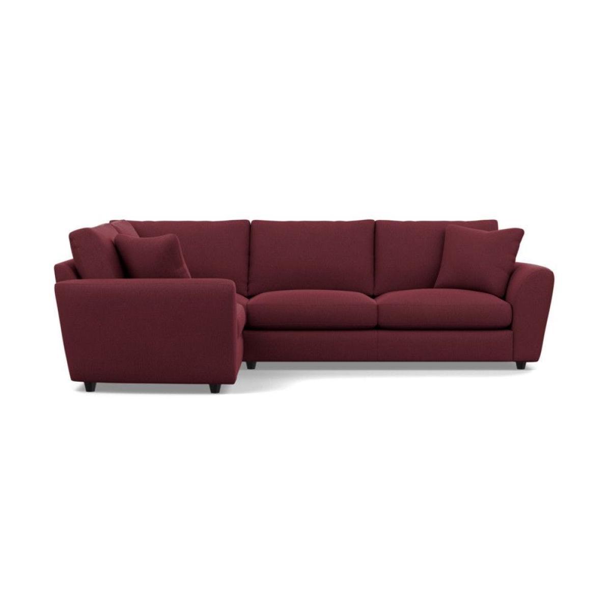 Heal's Snooze Left Hand Facing Corner Sofa Velvet Mink Black Feet - Heal's UK Furniture – image 6