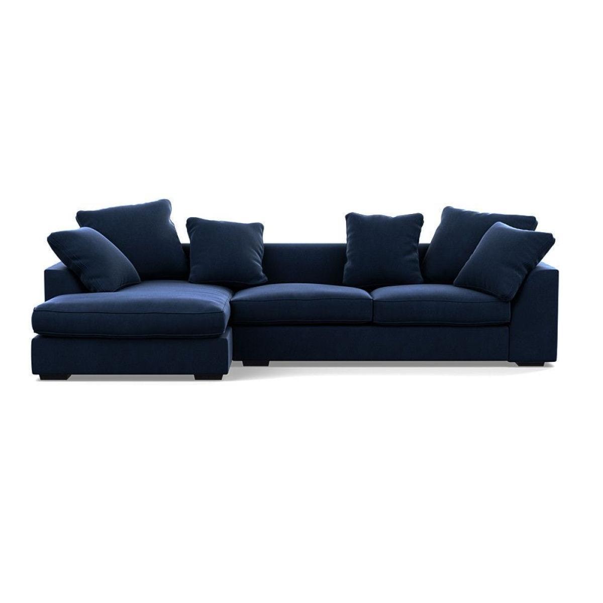 Heal's Cumulus Left Hand Facing Corner Sofa In Velvet - Heal's UK Furniture – image 2