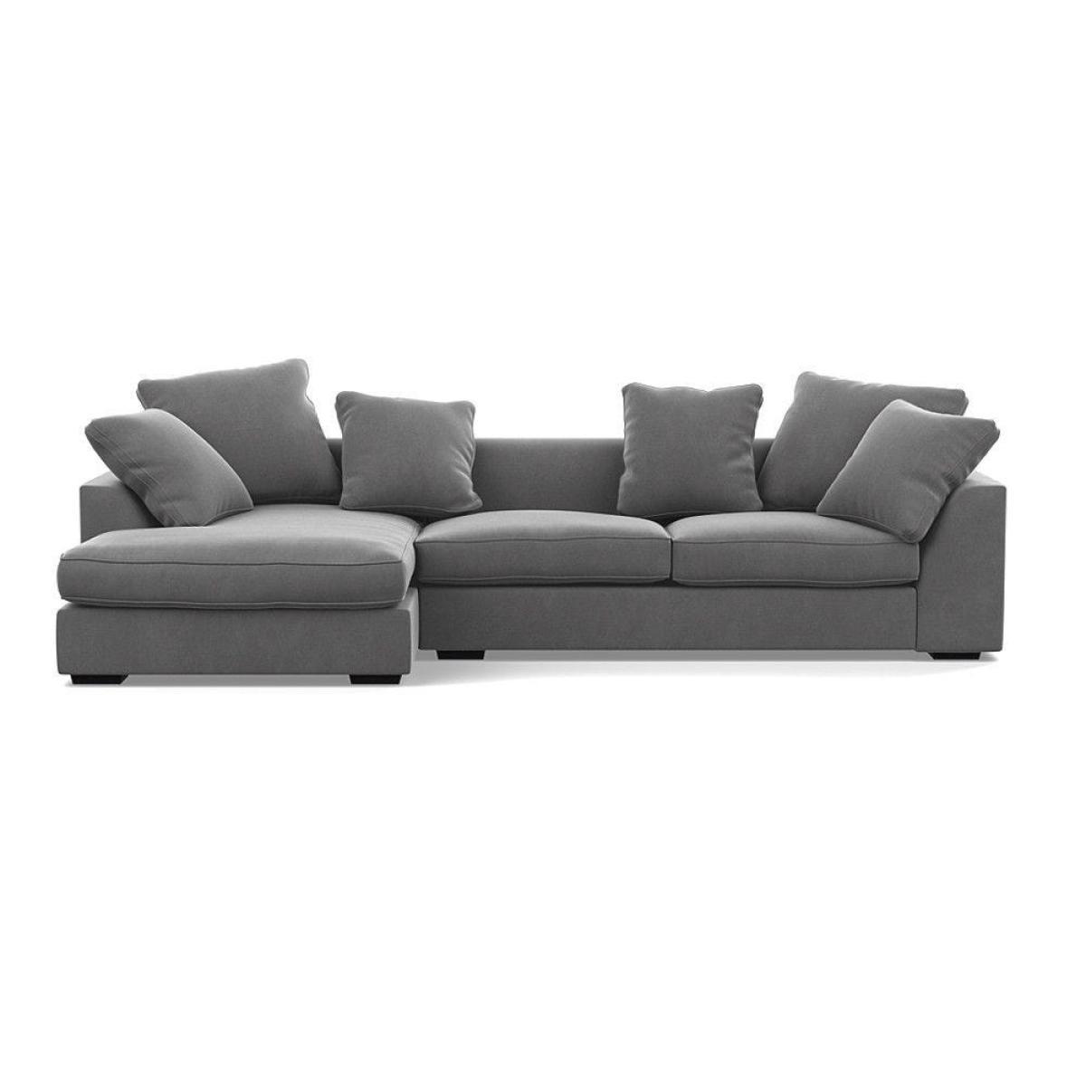 Heal's Cumulus Left Hand Facing Corner Sofa In Velvet - Heal's UK Furniture – image 13