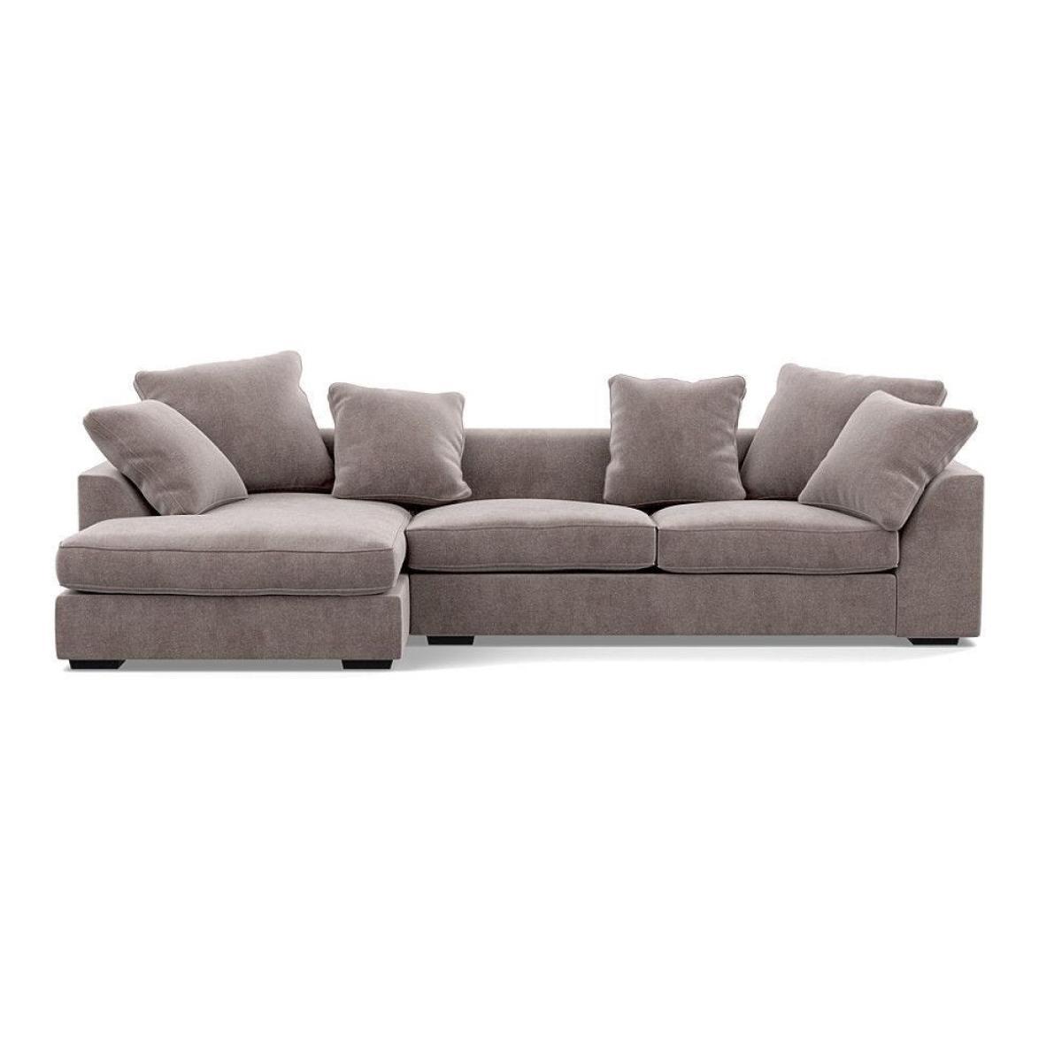 Heal's Cumulus Left Hand Facing Corner Sofa In Velvet - Heal's UK Furniture – image 14