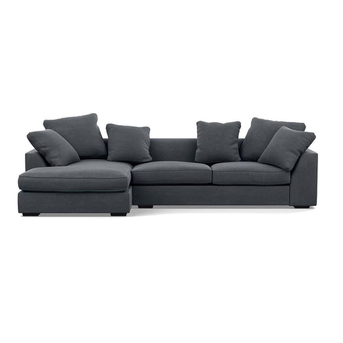 Heal's Cumulus Left Hand Facing Corner Sofa In Velvet - Heal's UK Furniture – image 30