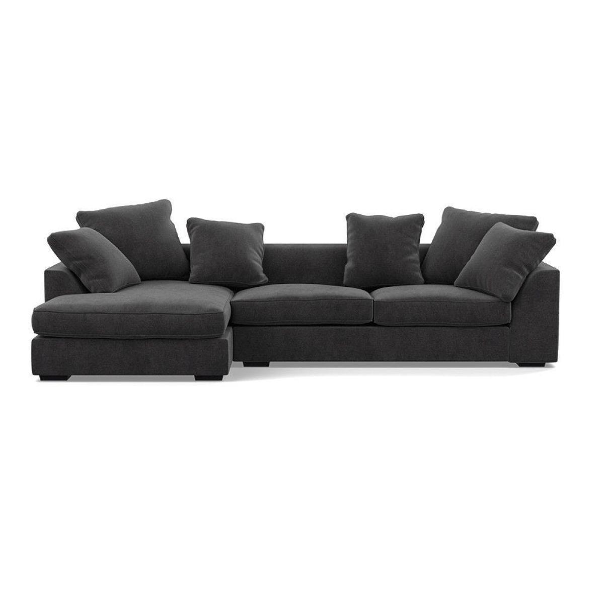 Heal's Cumulus Left Hand Facing Corner Sofa In Velvet - Heal's UK Furniture – image 36