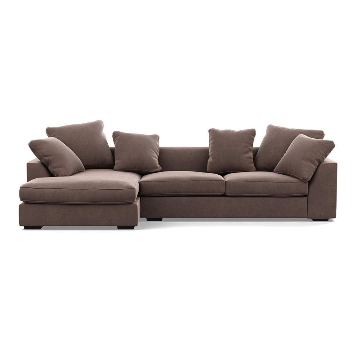 Heal's Cumulus Left Hand Facing Corner Sofa In Velvet - Heal's UK Furniture – image 40