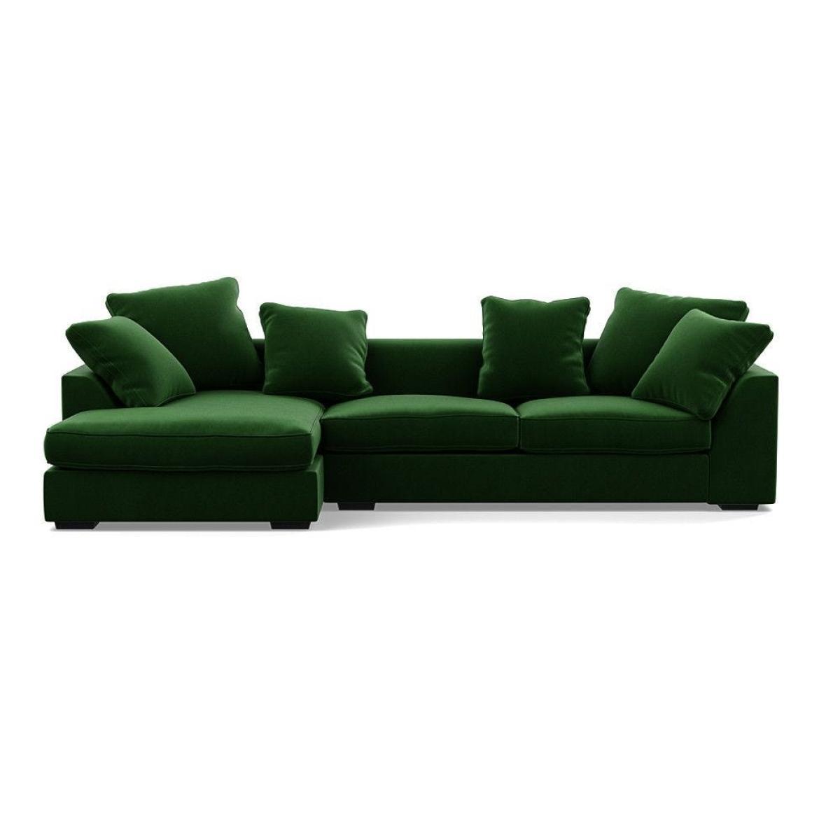 Heal's Cumulus Left Hand Facing Corner Sofa In Velvet - Heal's UK Furniture – image 5