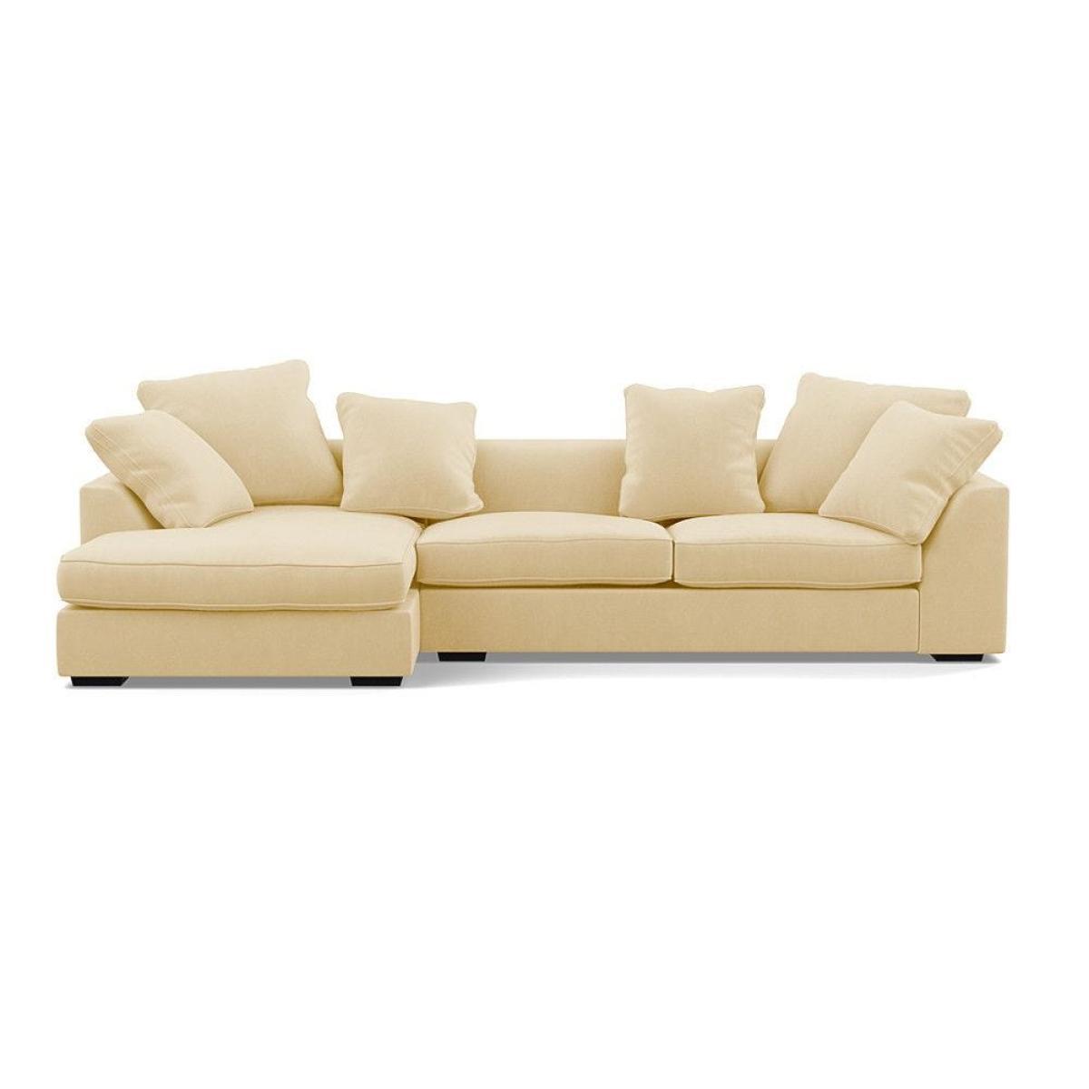 Heal's Cumulus Left Hand Facing Corner Sofa In Velvet - Heal's UK Furniture – image 46
