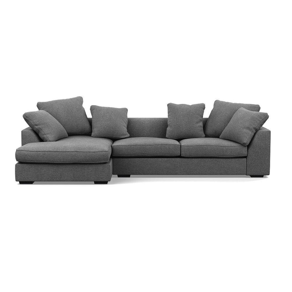 Heal's Cumulus Left Hand Facing Corner Sofa In Velvet - Heal's UK Furniture – image 47