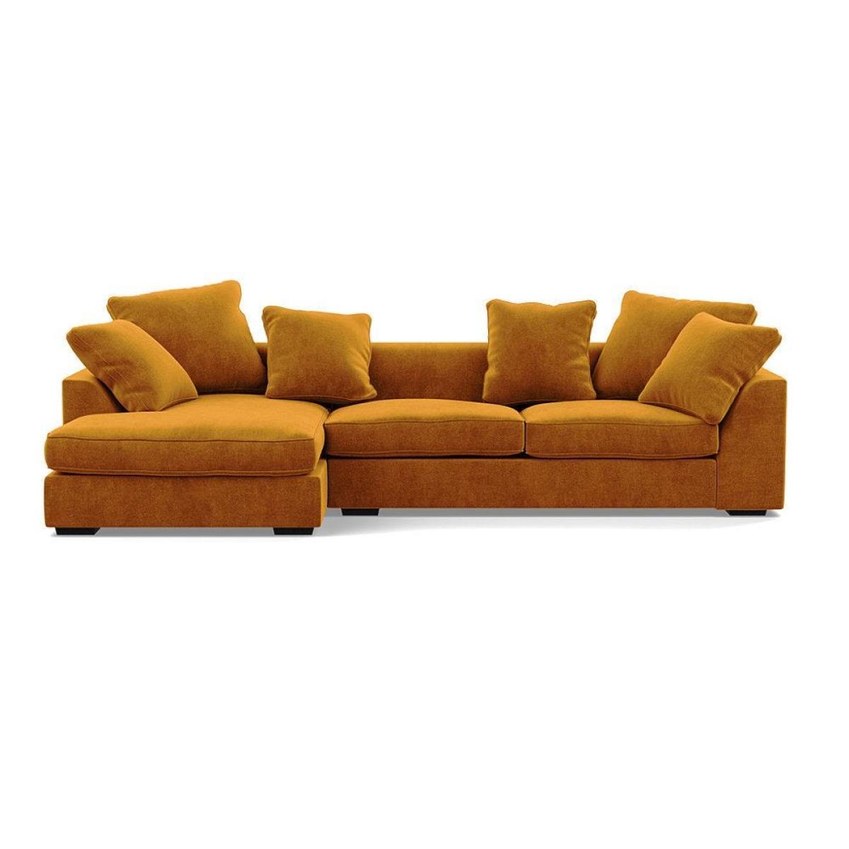 Heal's Cumulus Left Hand Facing Corner Sofa In Velvet - Heal's UK Furniture – image 49
