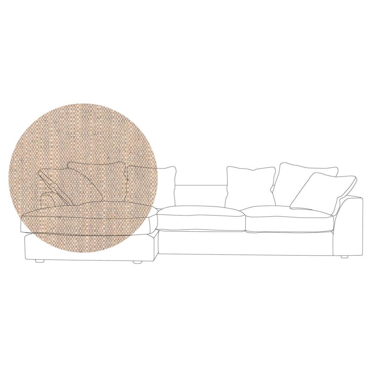 Heal's Cumulus Left Hand Facing Corner Sofa In Velvet - Heal's UK Furniture – image 53