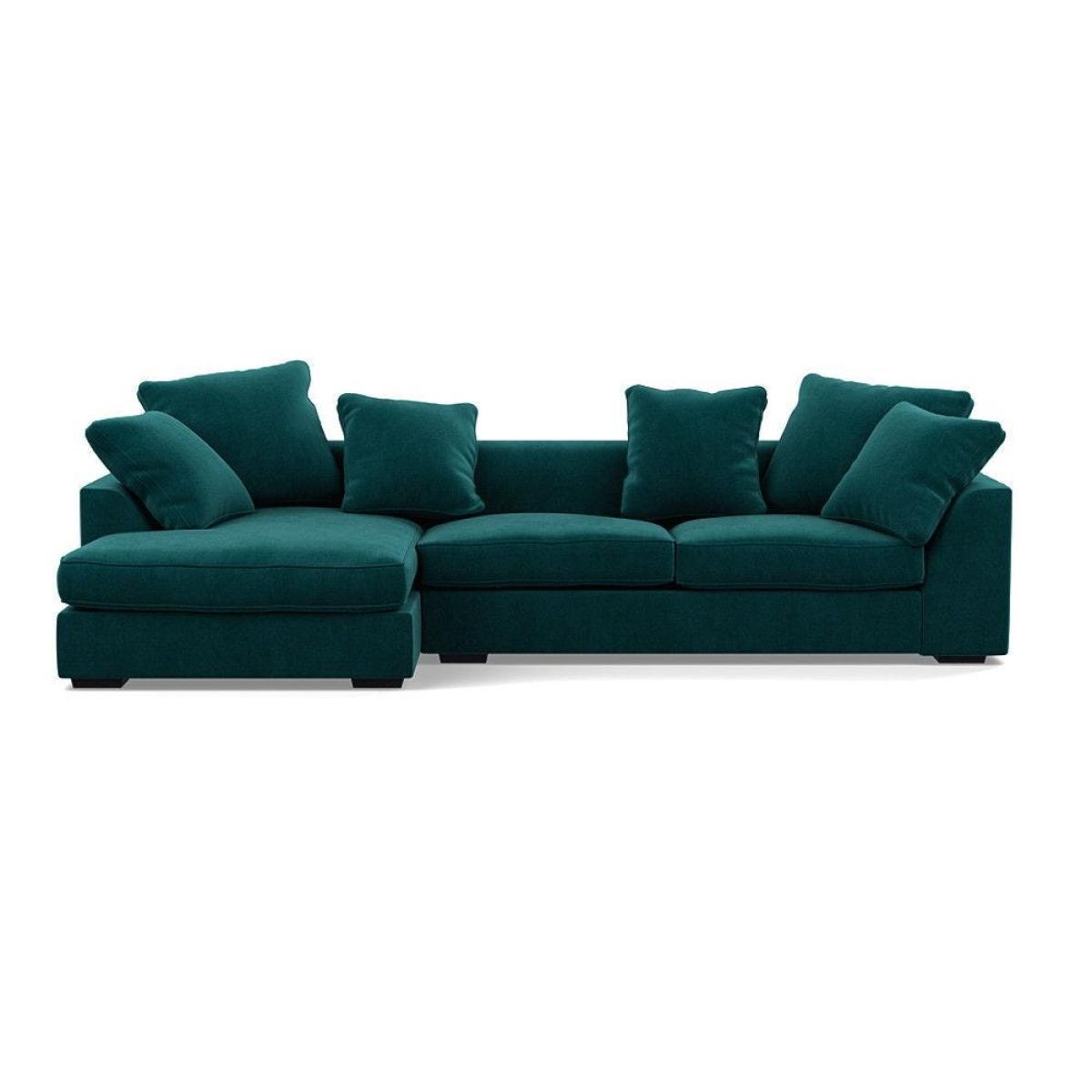 Heal's Cumulus Left Hand Facing Corner Sofa In Velvet - Heal's UK Furniture – image 57