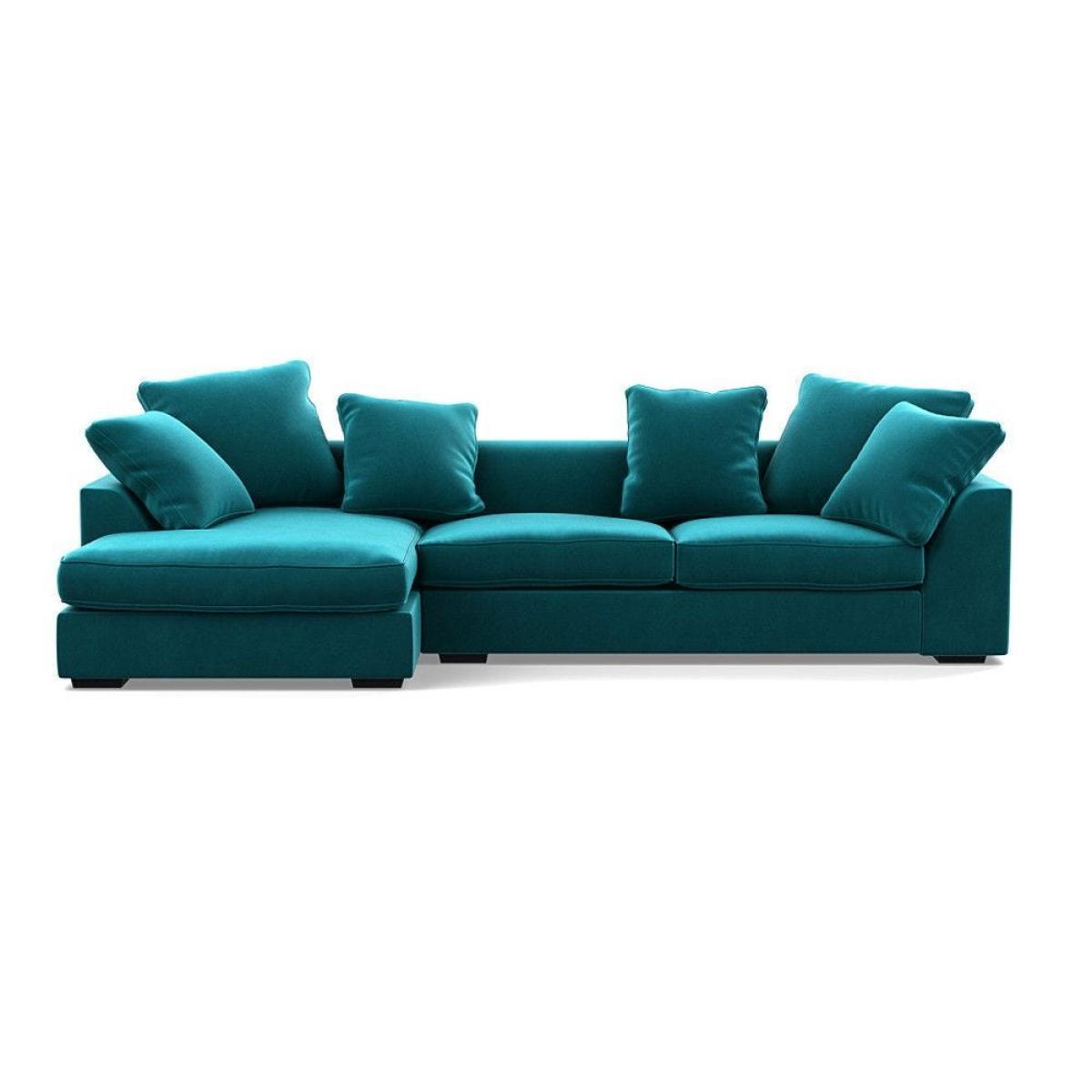 Heal's Cumulus Left Hand Facing Corner Sofa In Velvet - Heal's UK Furniture – image 59