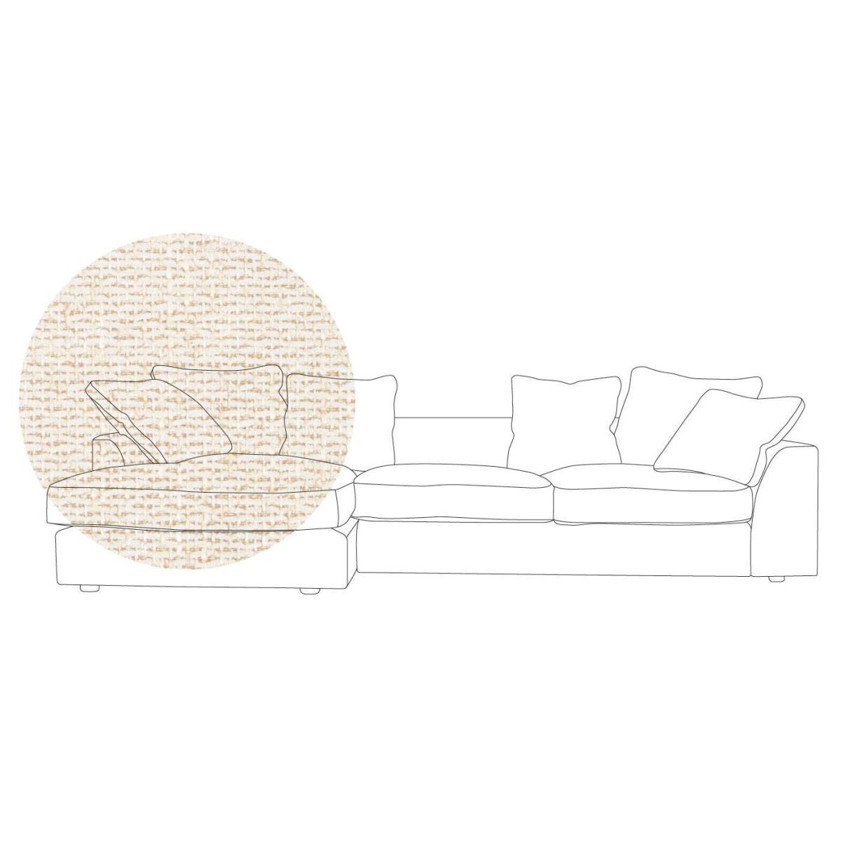 Heal's Cumulus Left Hand Facing Corner Sofa In Velvet - Heal's UK Furniture – image 60