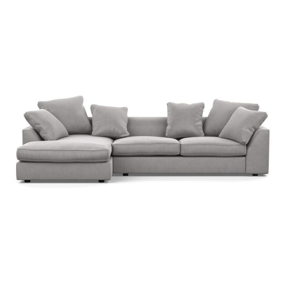Heal's Cumulus Left Hand Facing Corner Sofa In Velvet - Heal's UK Furniture – image 7