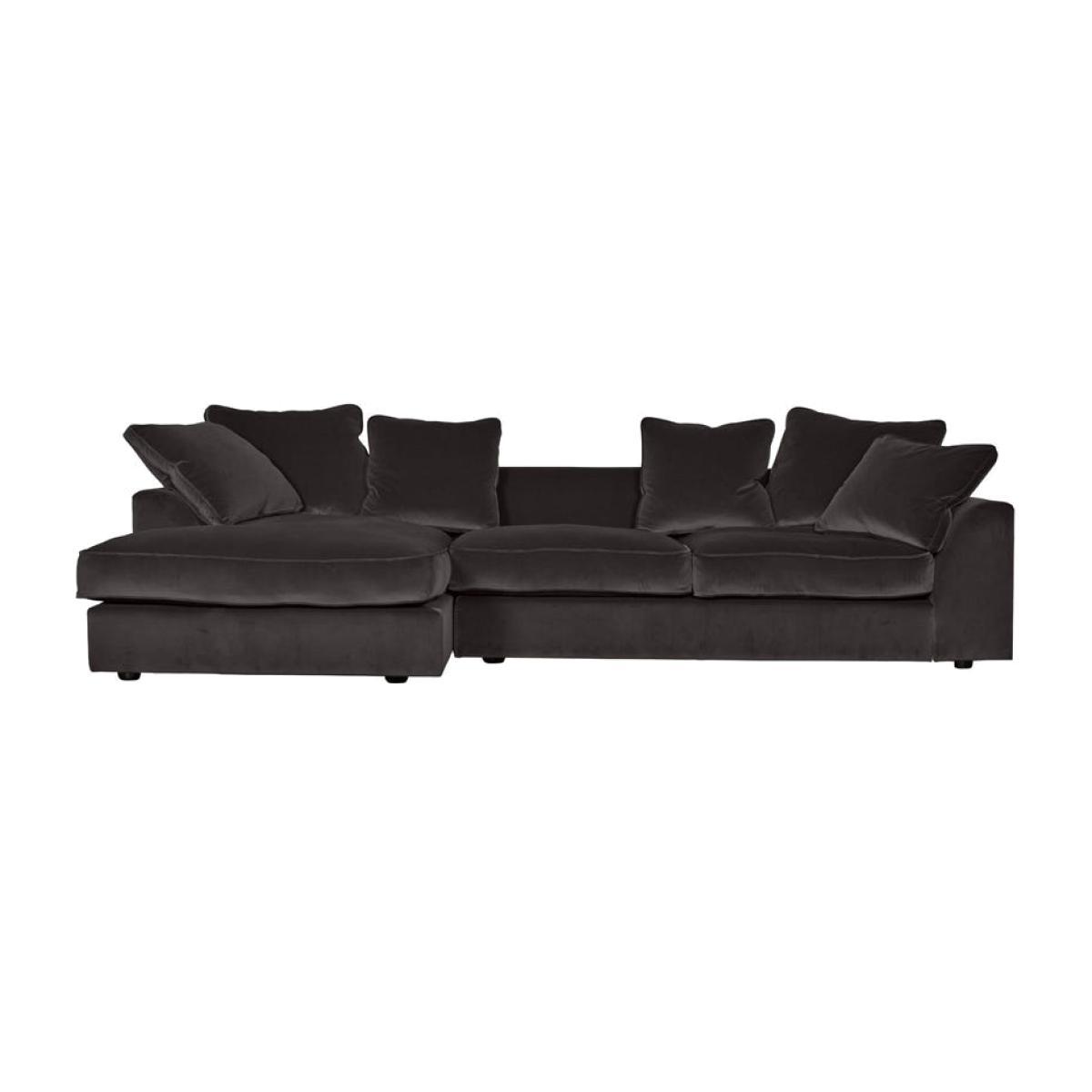 Heal's Cumulus Left Hand Facing Corner Sofa In Velvet - Heal's UK Furniture – image 1