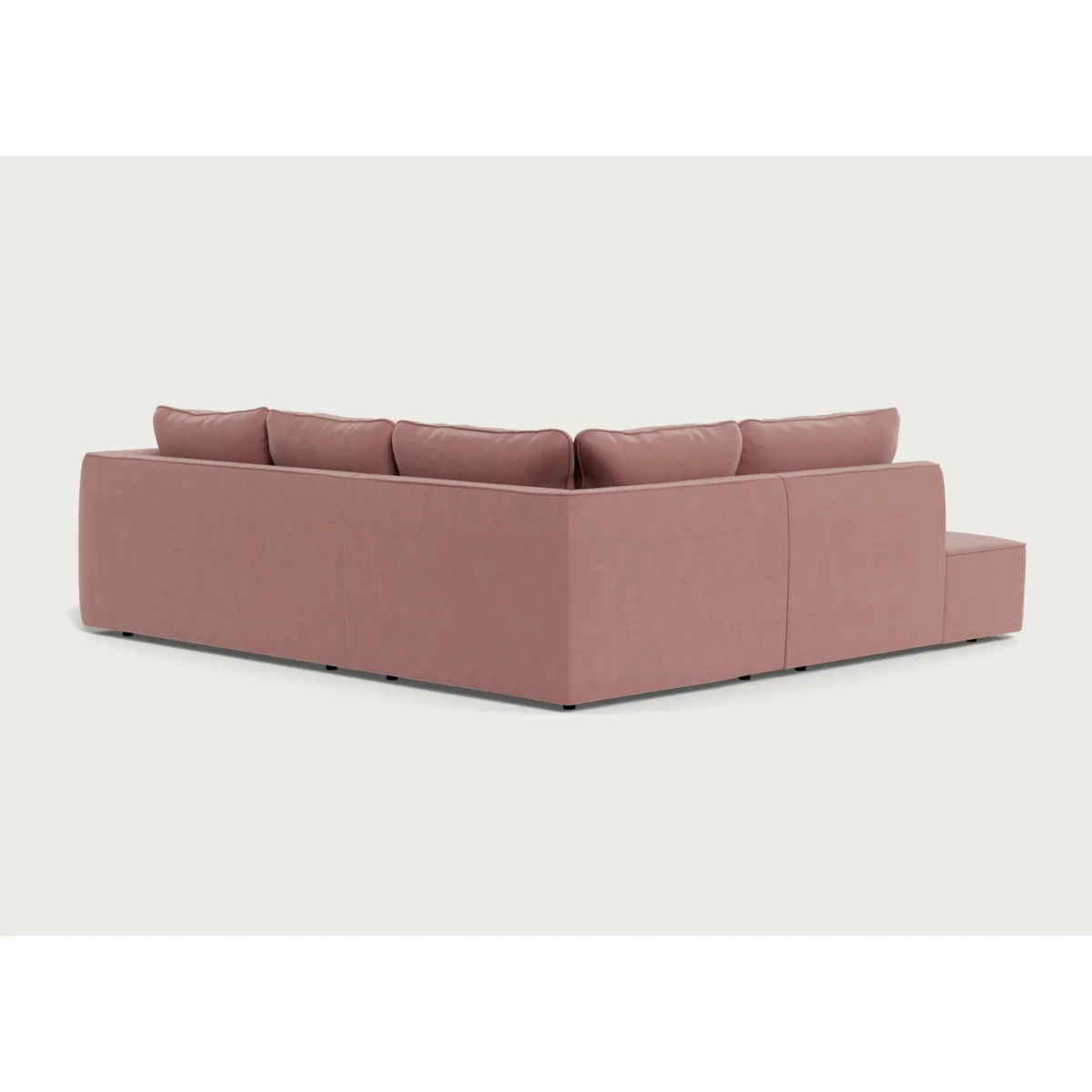 Heal's Morven Large Left Hand Facing Corner Sofa Loop Twill Fossil – image 5