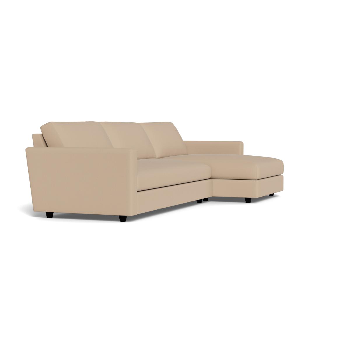 Heal's Nimbus II 4 Str Corner Chaise RHF Capelo Linen-Cotton Bamboo Black Feet – image 2