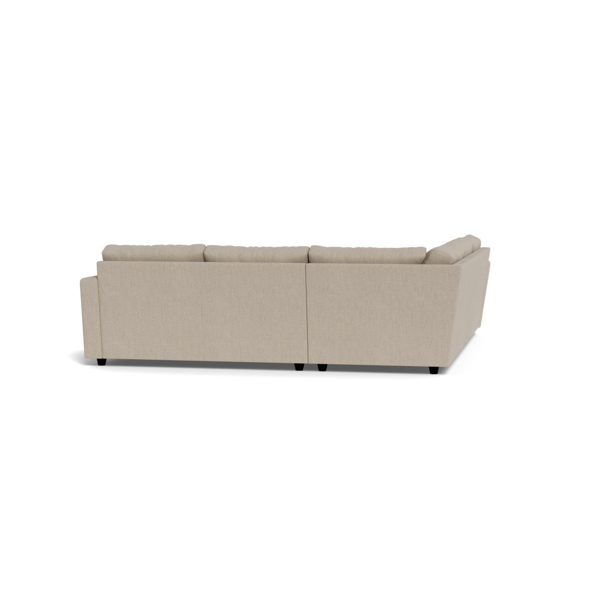 Heal's Nimbus II Large Corner Sofa Broad Weave Putty - Heal's UK Furniture – image 5
