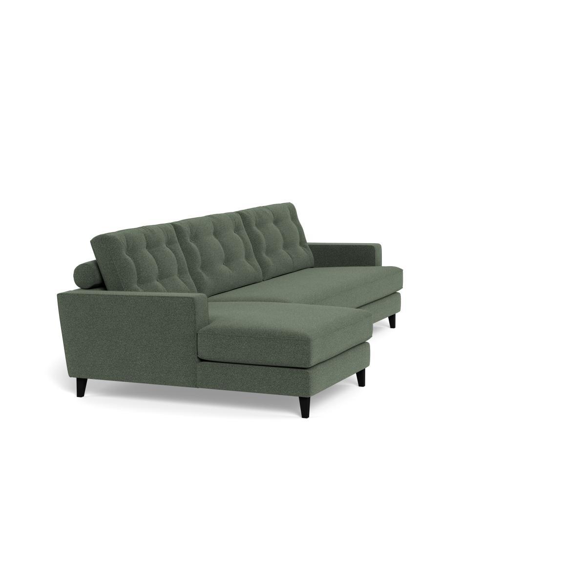 Heal's Mistral Left Hand Corner Sofa Cotton Pewter Natural Feet - Heal's UK Furniture – image 2