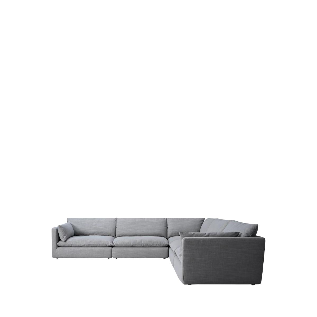 John Lewis Newlyn 5 Seater Corner Sofa, Light Leg – image 9