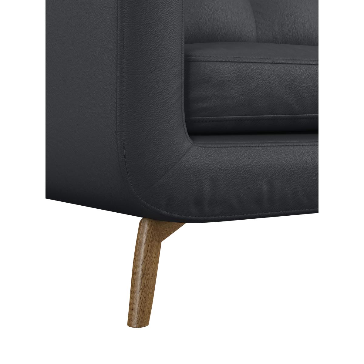 John Lewis Barbican Leather Corner Sofa, Light Leg – image 6