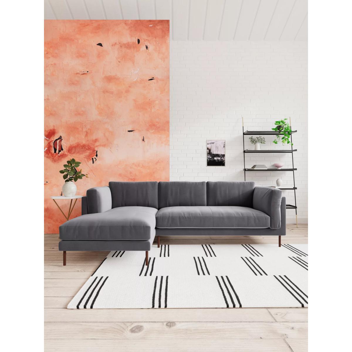 Swoon Munich Grand 4 Seater LHF Chaise End Sofa, Dark Leg – image 2