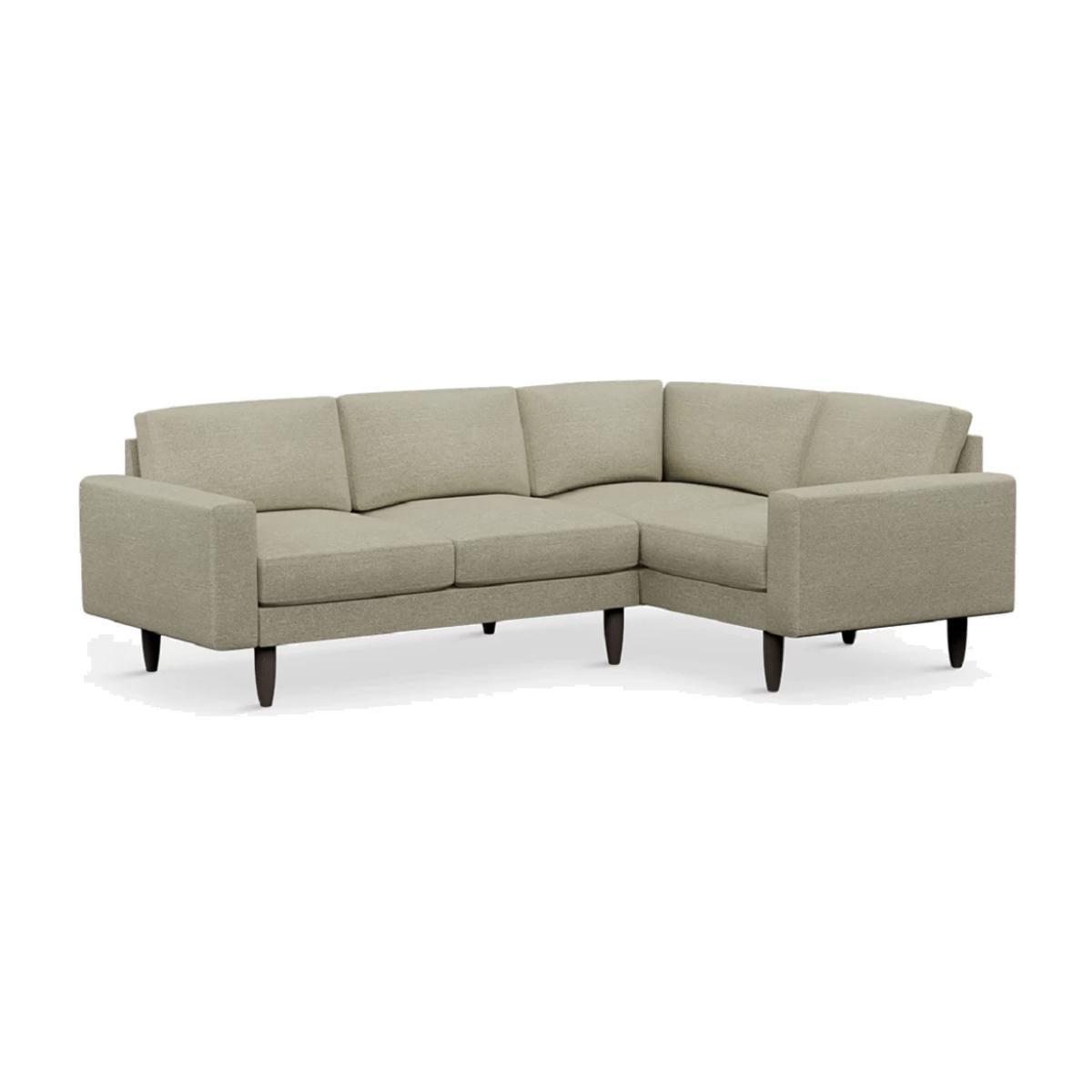 Hutch Rise Block Arm 4 Seater Corner Sofa, Dark Leg – image 1