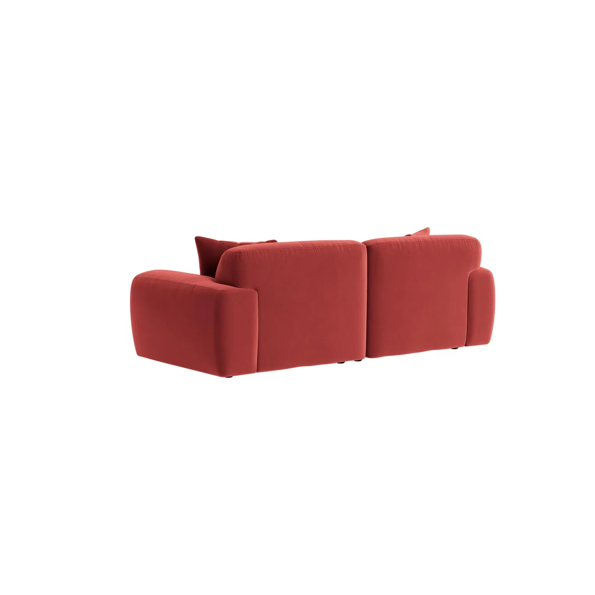 Squishblocks Modular Chaise Sofa - Medium Left Hand - Clever Velvet - Rocking Horse – image 5