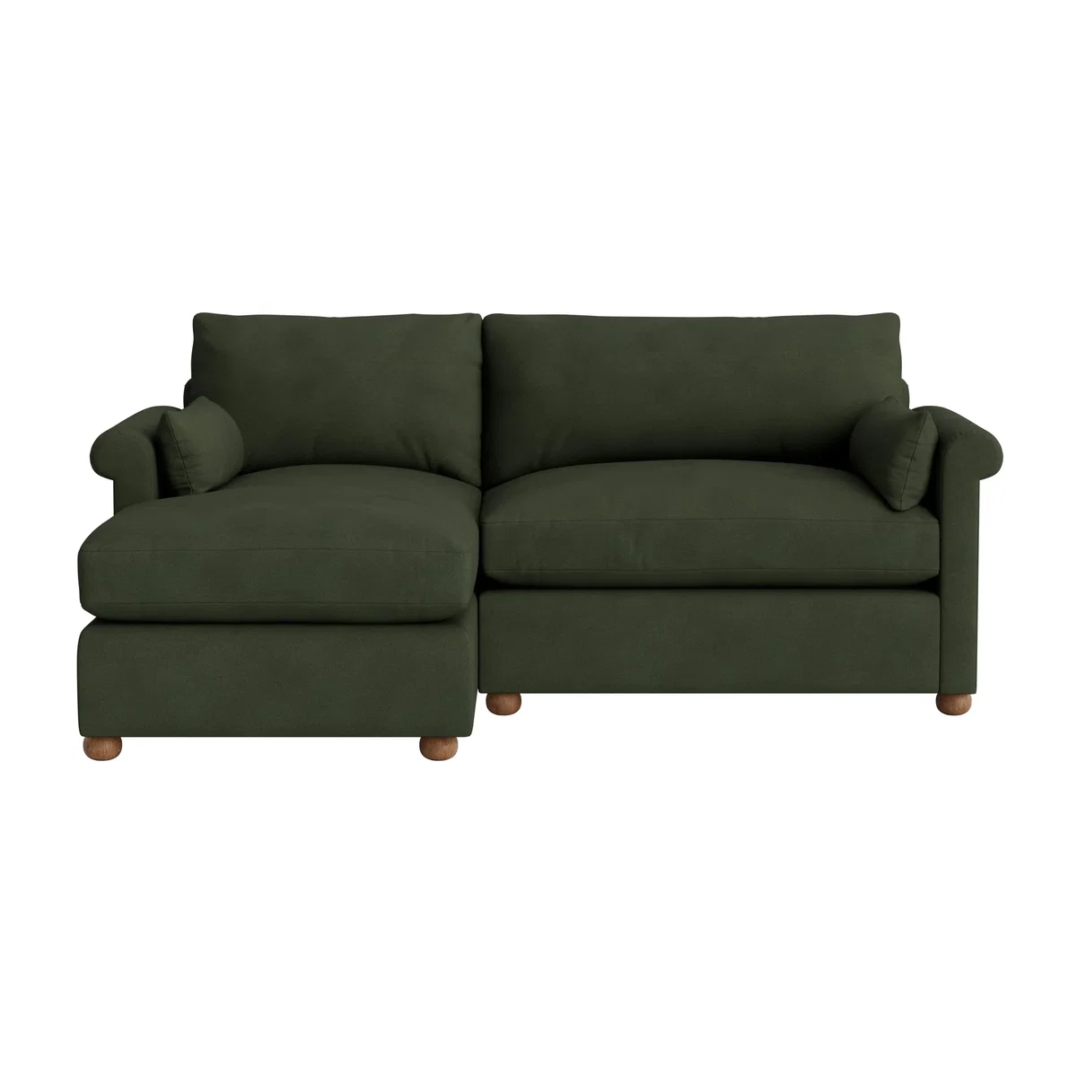 Queenie Chaise Sofa, Large Left Hand (Woody Walk Clever Cotton) – image 1