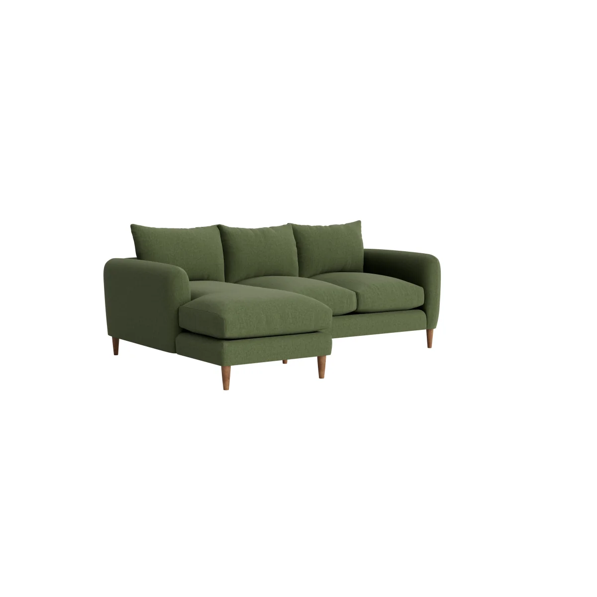 Squishmeister Chaise Sofa - Large Left Hand - Clever Linen - Battered Shed – image 2