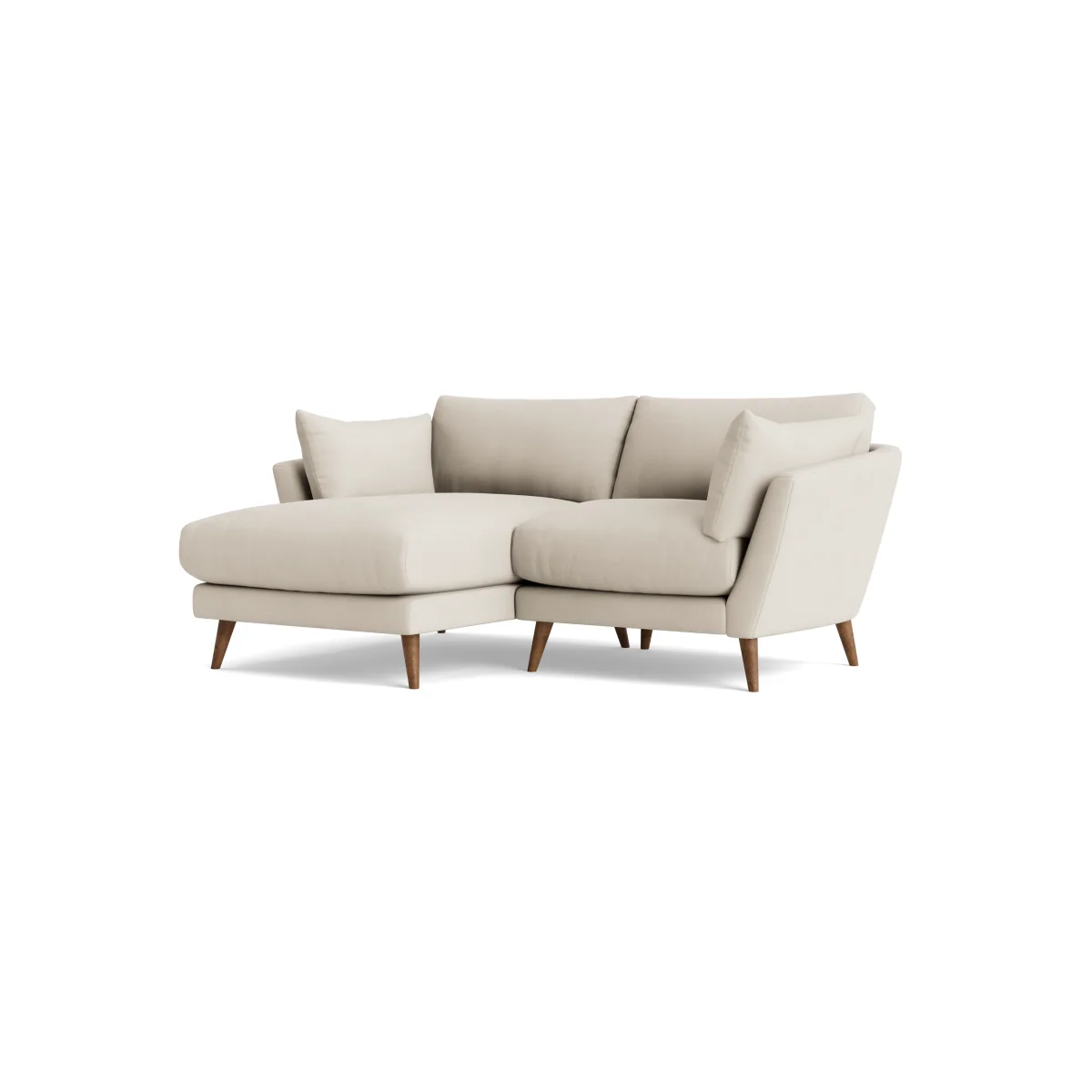 Groover Chaise Sofa in Large Right Hand in Pudding Spoon Clever Velvet – image 6