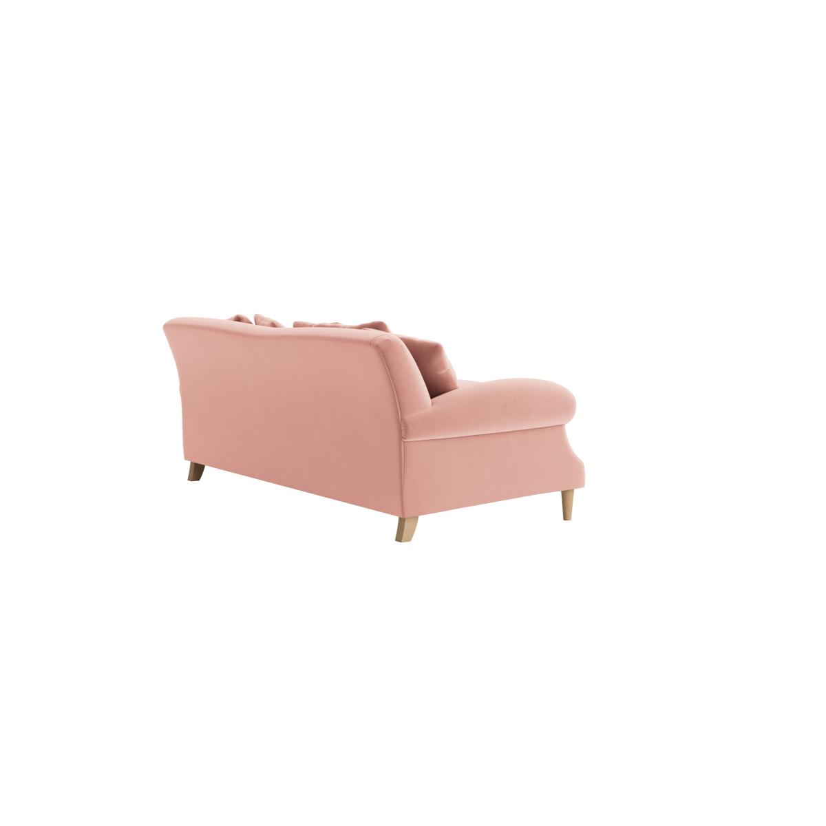 Crumpet Chaise Sofa - Large Left Hand - Clever Velvet - Flushed Cheek – image 3