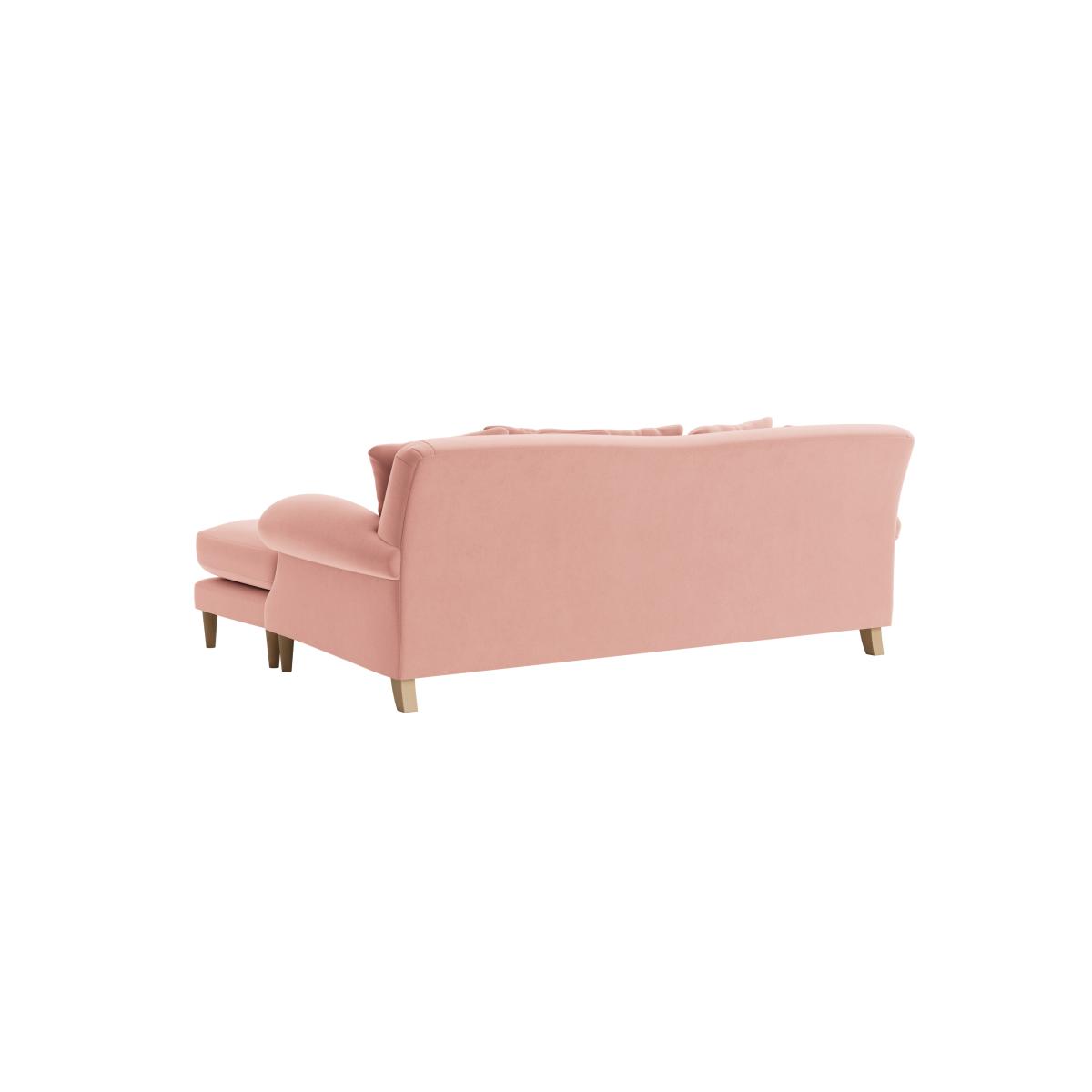 Crumpet Chaise Sofa - Large Left Hand - Clever Velvet - Flushed Cheek – image 5
