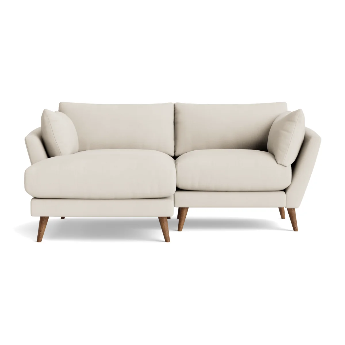 Groover Chaise Sofa in Large Left Hand in Christmas Tree Clever Velvet – image 1
